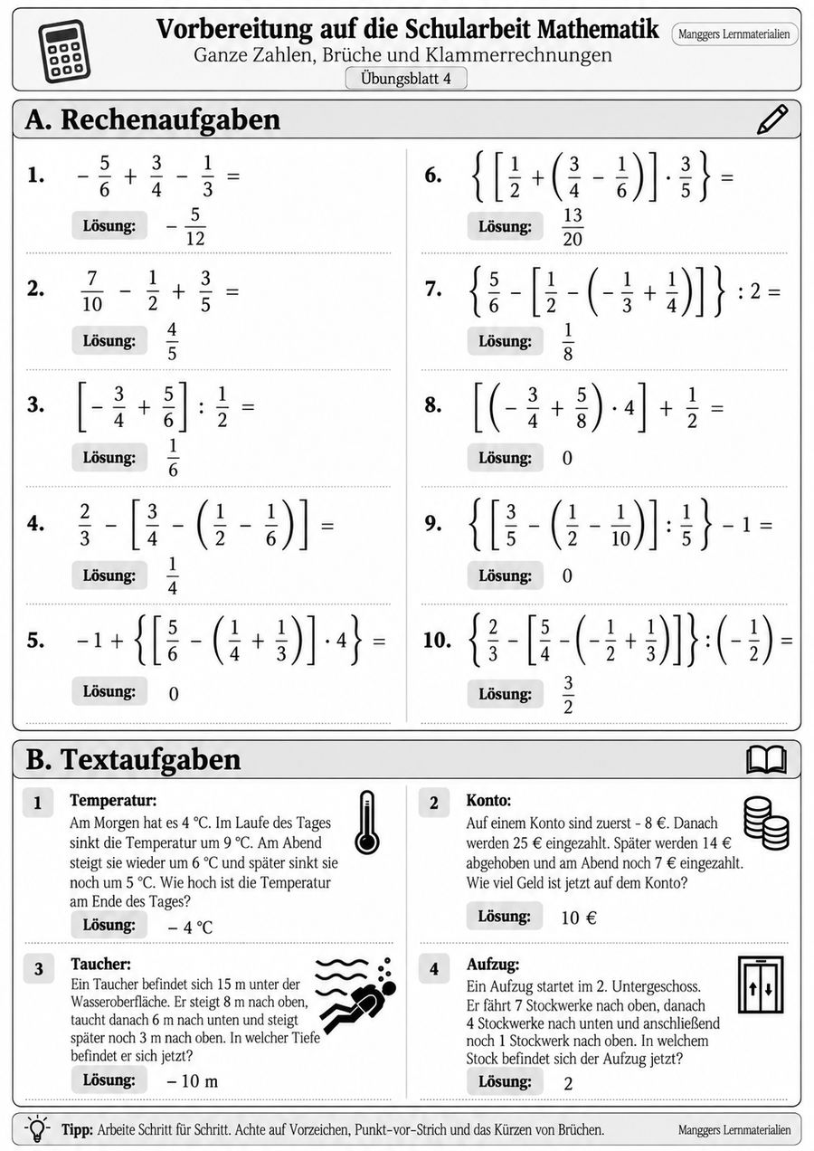 Lernblatt: Übungsblatt 3